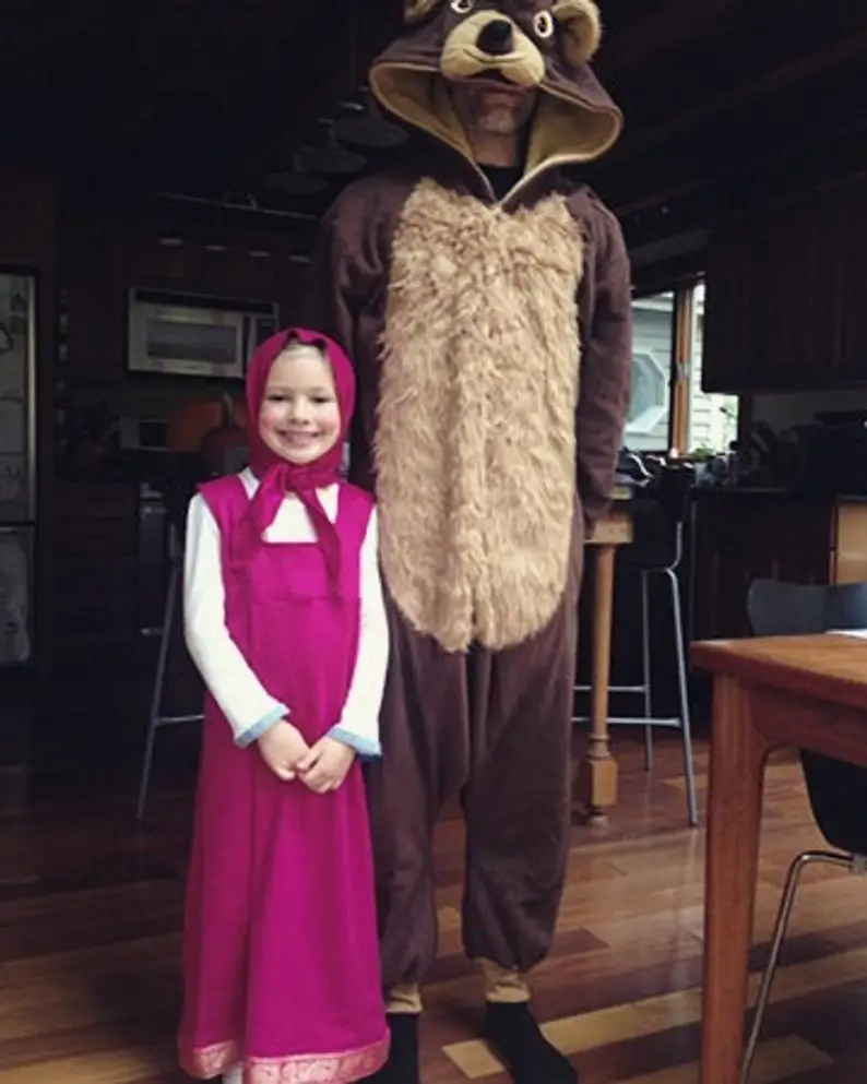 Костюм «Маша»; костюм на Хэллоуин; Детские платья для девочек