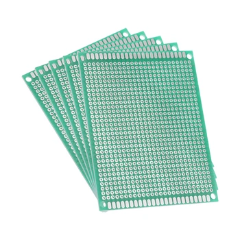 

uxcell 5pcs 7x9cm Single Sided Universal Printed Circuit Board 70mmx90mm for DIY Soldering Green Thickness 1.6mm