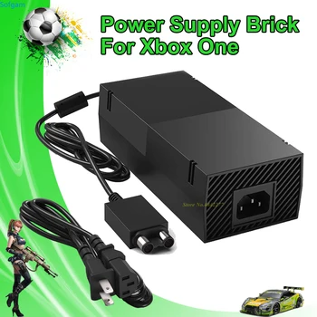 

For Xbox One Power Supply Brick, AC Adapter Power Supply Charger Cord Replacement For Xbox One 100-240V, Black