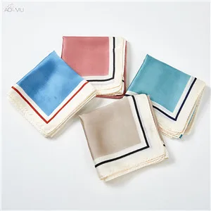AOMU-2019-Simple-Career-Small-Square-Chiffon-Scarf-Head-Neck-Scarf-Women-s-Hair-Tie-Band