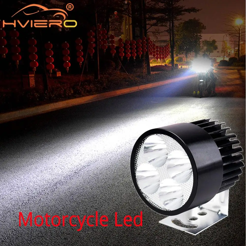 

Motorcycle LED Headlight 12V-90V 4/6/9 Auto Led Electric Bicycle Battery Car Motorbike Waterproof Fog Lights External Rogue Lamp