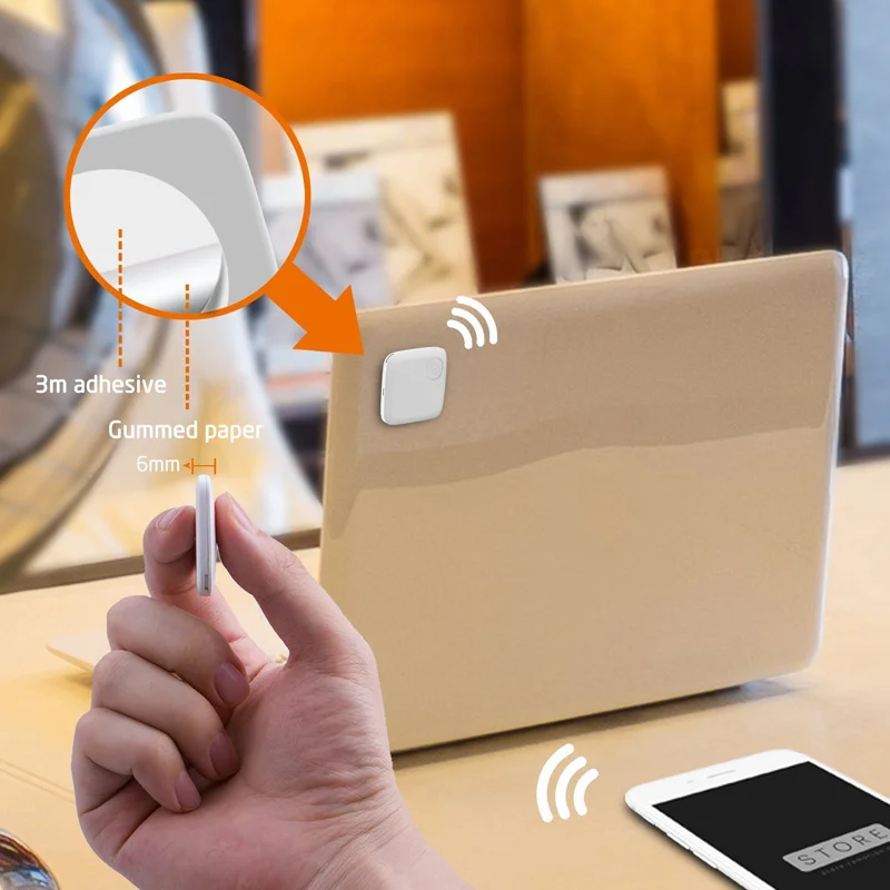 Bluetooth Анти-потери Finder кошелек-брелок для ключей Pet lost alerge Locater позиционирующее устройство JS21