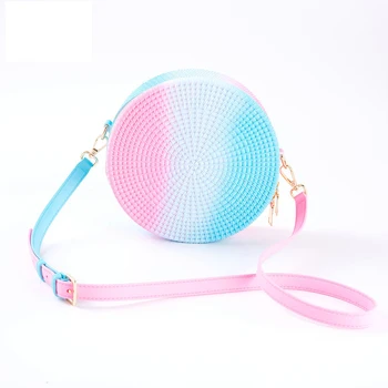 

Designer Bags Famous Brand Women Bags 2020 Fashion Women Round Chain Bag Pu Leather Shoulder Crossbody handbag Messenger
