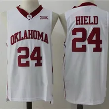 Стилизованный, высокое качество#24 Бадди HIELD Oklahoma Jersey