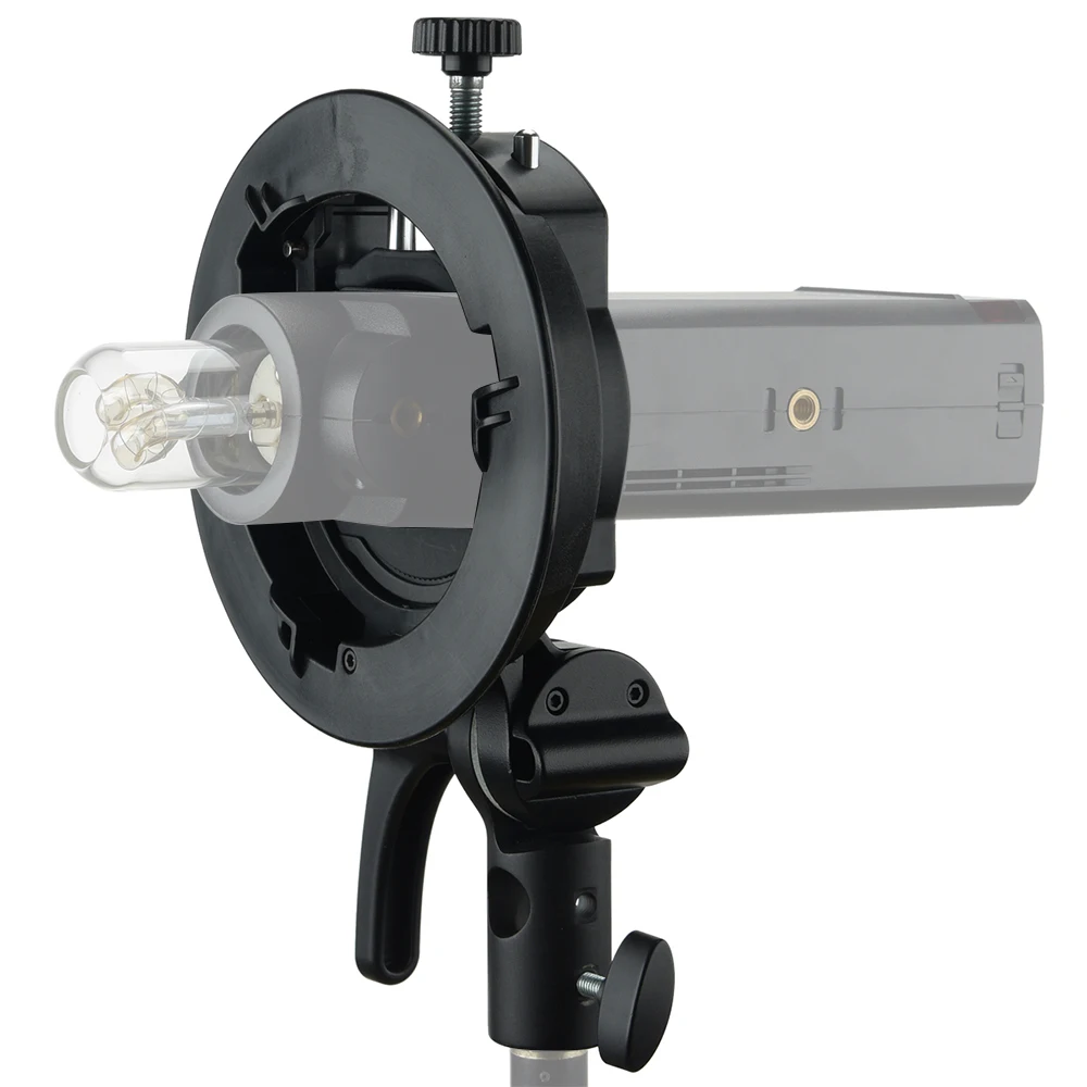 Портативный держатель Godox S2 для вспышки s-типа Speedlite с креплением Bowens для Godox V1 V860II TT350 AD400Pro Speedlite Flash