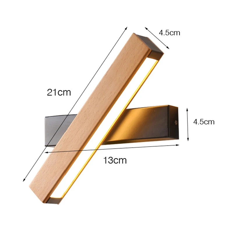 Современный светодиодный настенный светильник Vanity Wandlamp для гостиной спальни