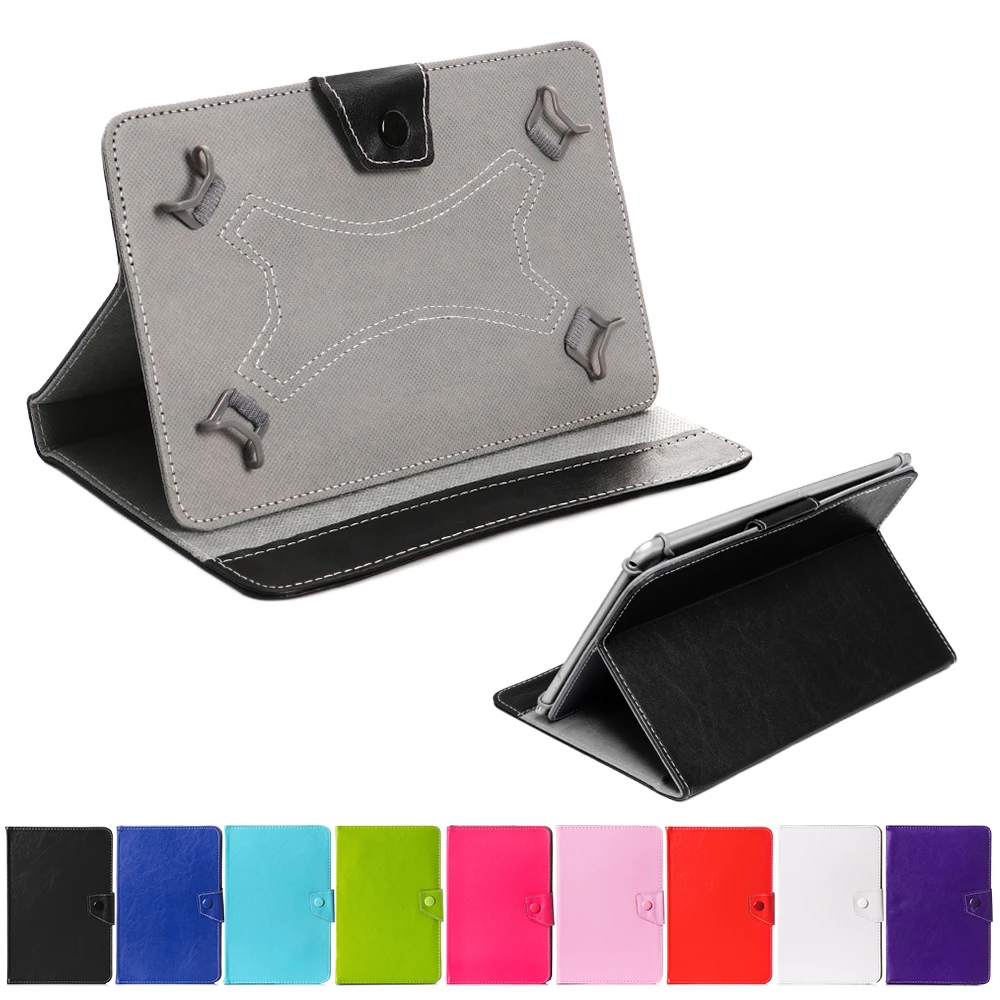 Pc Universal Tablet Case Leather Flip Stand For Samsung Amazon Android Tablet 10 Inch - Tablets & E-books Case - AliExpress