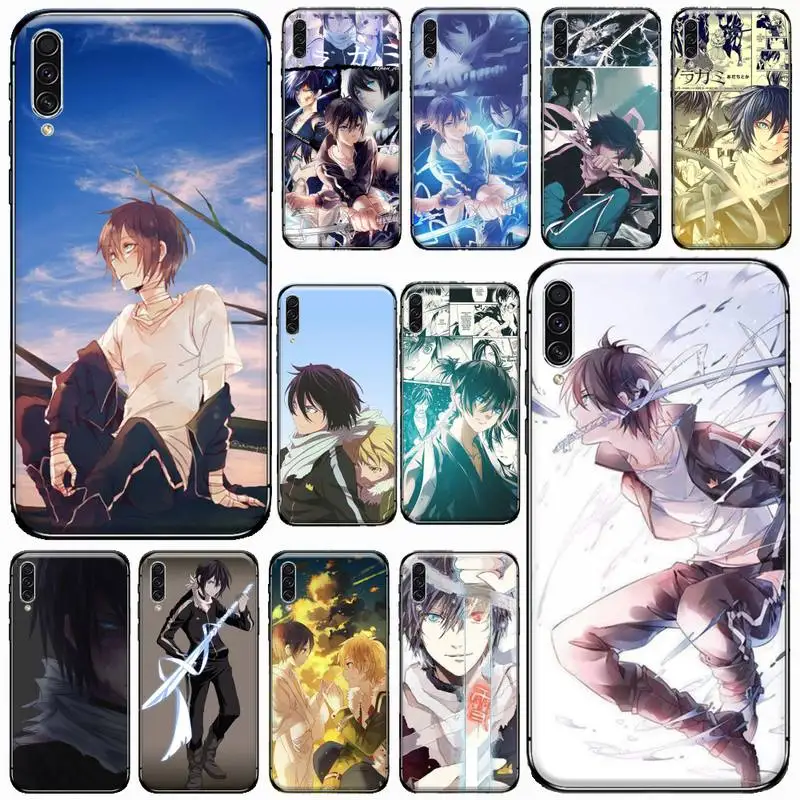 

Noragami yato Anime Phone Case For Samsung A20 A30 30s A40 A7 2018 J2 J7 prime J4 Plus S5 Note 9 10 Plus