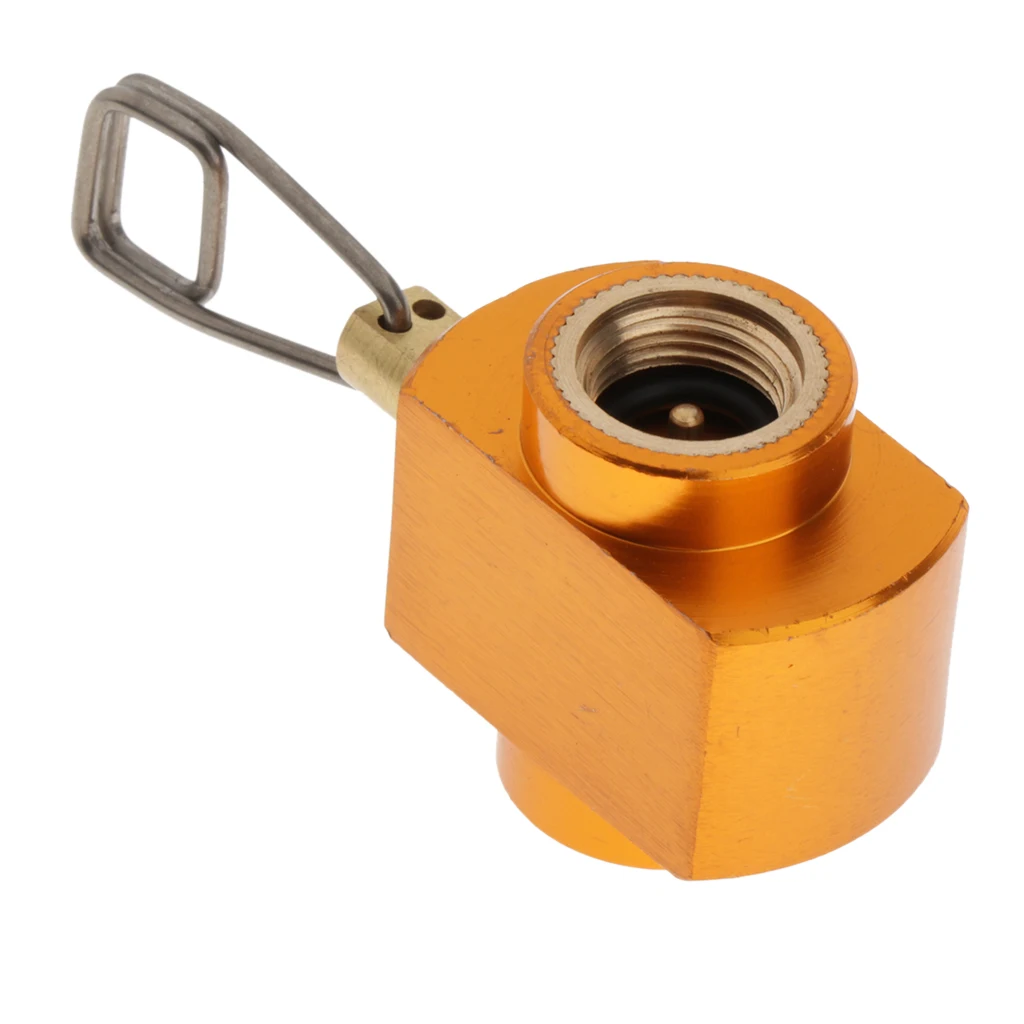Propane Refill Adapter Gas Cylinder Tank Coupler Universal for Propane Tank Bottle Flat Tank Stove Accessories