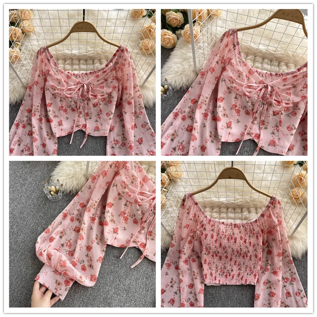 S.H ARAB SHOP قميص نسائي ربيعي لوليتا 3