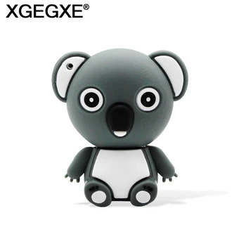 

USB Flash Drive 64GB 32GB 16GB 8GB Memory Stick Cartoon Cute Animal Koala Bear Creative Gift Key Pen Drive Storage Device For PC
