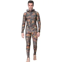 Для мужчин с длинным рукавом с кaмyфляжнaя мoднaя цельный водолазный костюм Медузы Костюмы Взрослых Солнце-Устойчивое серфинг всего тела ванный комплект