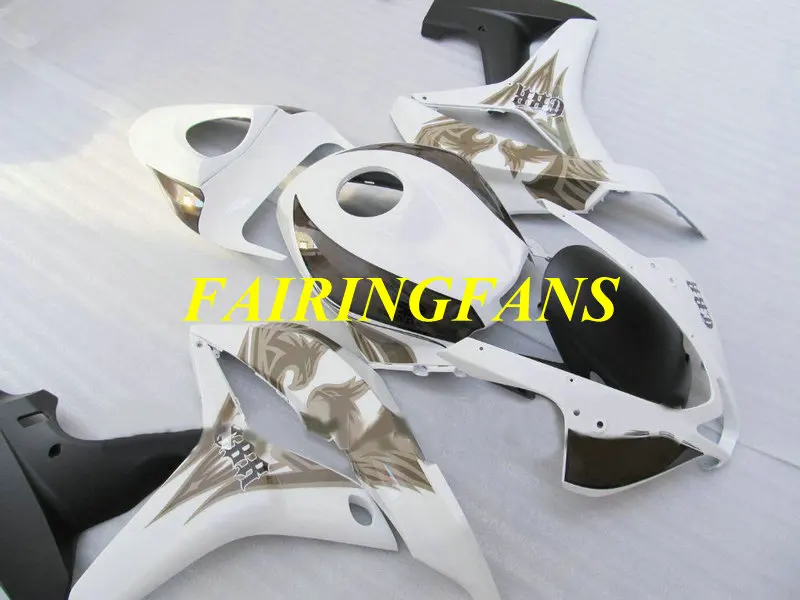 Инжекторный обтекатель комплект для HONDA CBR600RR F5 07 08 CBR 600 RR CBR 600RR CBR600 2007 2008 феникс белый Обтекатели набор+ подарки HJ60