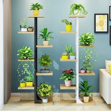 Multi-storey Interior Decoration Ground Province Space Flowerpot Frame Balcony
