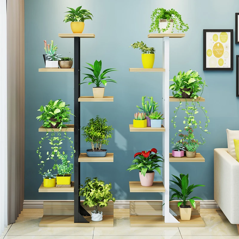 

Multi-storey Interior Decoration Ground Province Space Flowerpot Frame Balcony