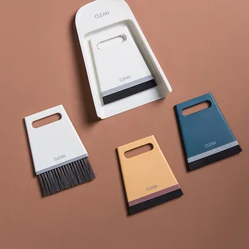 

New Mini Broom Dustpan Combination Household Cleaning Set Desktop Sweep Cleaner Table Brush Wiper Scraper Kitchen Accessories
