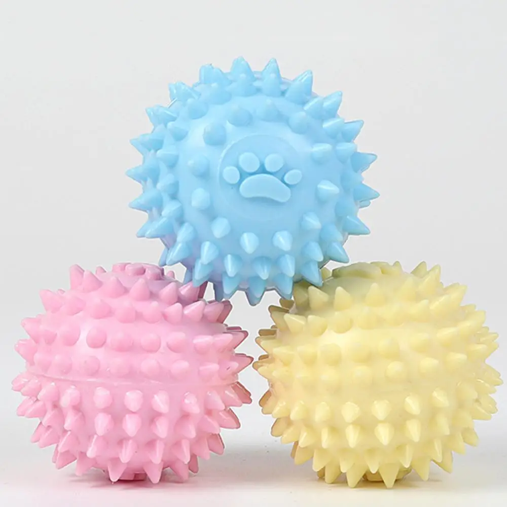 Molar Teeth Cleaning Hedgehog Ball Dog Chew Toy Puppy Interactive Ball