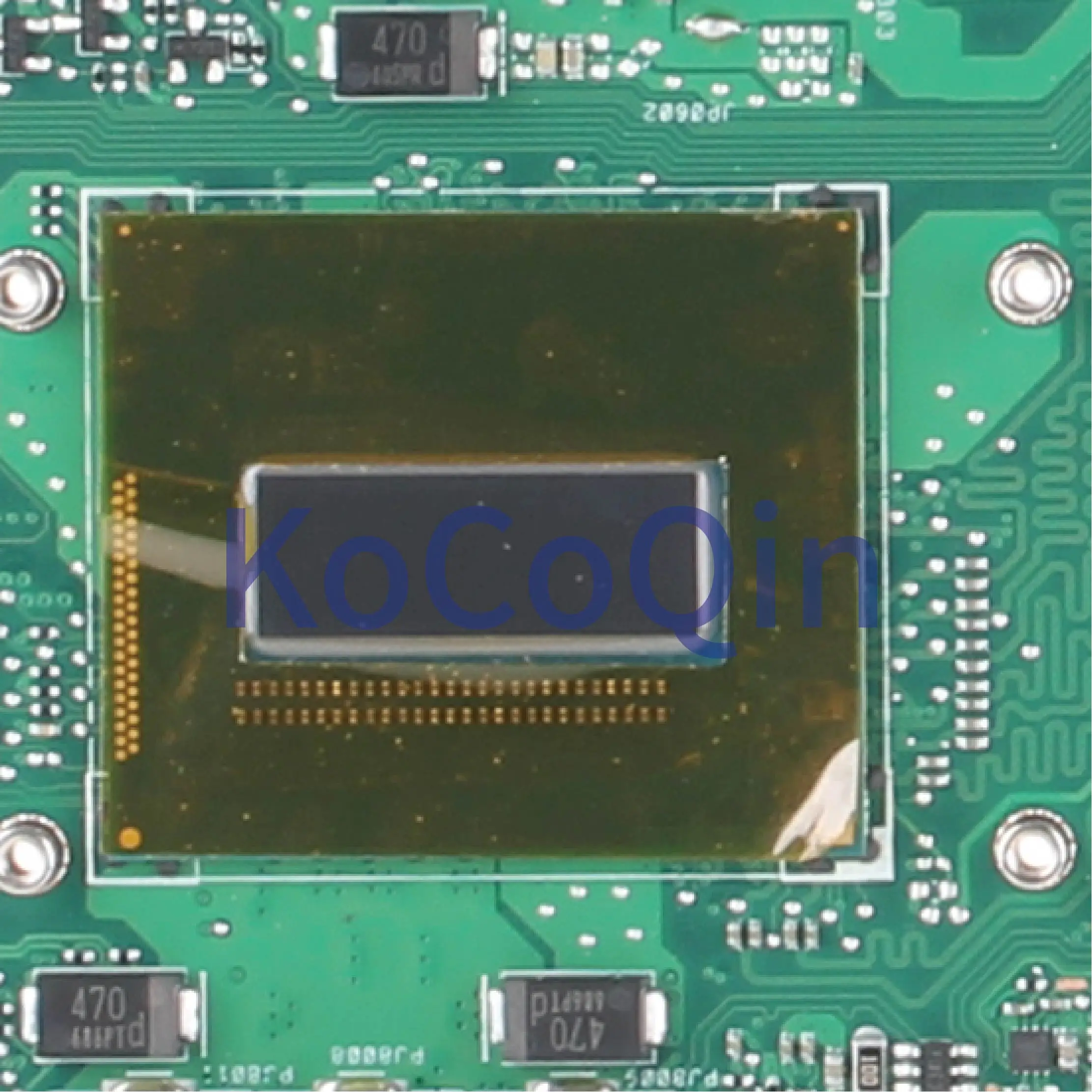 low cost  KoCoQin Laptop motherboard For ASUS G751JY I7-4710HQ GTX98M Mainboard REV:2.5 SR1PX N16E-GX-A1 test