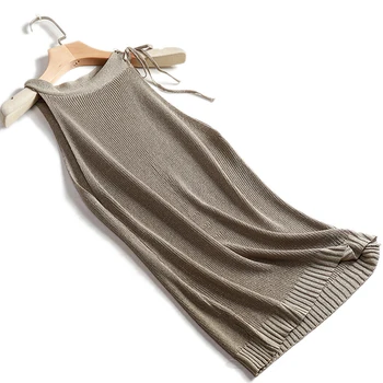 AOSSVIAO 2025 مثير س الرقبة الدانتيل يصل محبوك المحاصيل قميص نسائي لامعة لوركس تانك القمم الملابس الداخلية النساء ملابس الشارع الشهير غير رسمية 3