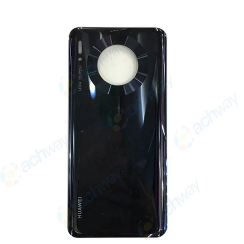 Black Новая Задняя стеклянная панель для huawei mate 30 mate 30 Крышка для батареи Задняя Дверь Корпус чехол окно для huawei mate 30 батарея задняя крышка - Цвет: Black