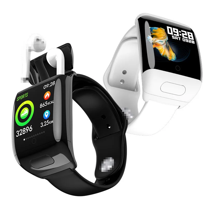 Умные часы G36 Bluetooth-наушники 2 в 1 для мужчин и женщин BT звонки Siri частота