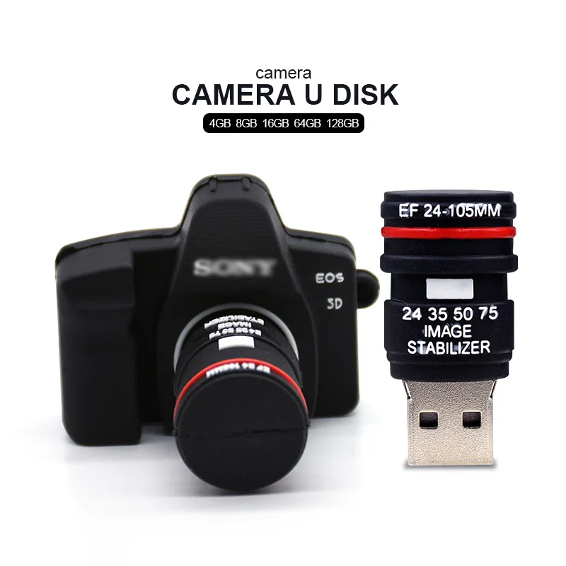 USB 2,0 флеш-накопитель камера SLR usb флеш-накопитель диско мини-ноутбук 4 ГБ 8 ГБ Флешка 16 ГБ 32 ГБ 64 ГБ 128 Гб карта памяти подарок для фото