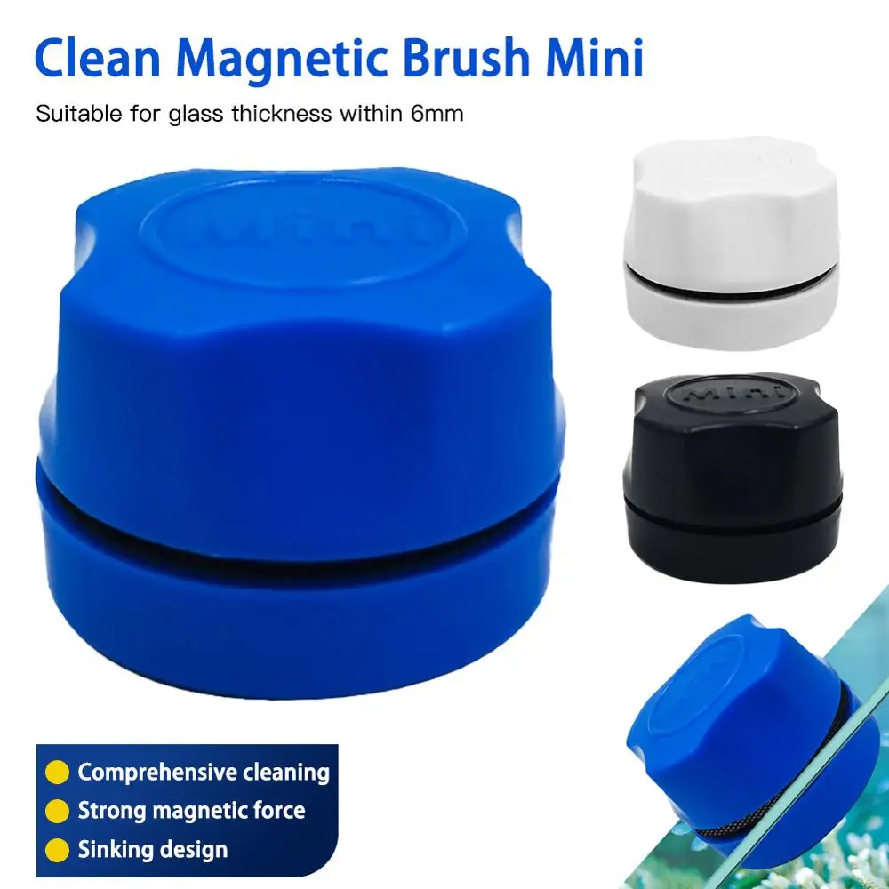 

Aquarium Fish Tank Magnetic Clean Brush Glass Floating Algae Scraper Curve Glass Cleaner Scrubber Tool Window Cleaning Magnet