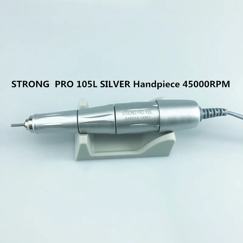 Saeyang STRONG 210 plus 105 105L H37L1 Sh20N 102L Ручка 35K& 40K& 45K об/мин стоматологический микромотор Marathon полировальный наконечник - Цвет: PRO 105L 45K SILVER