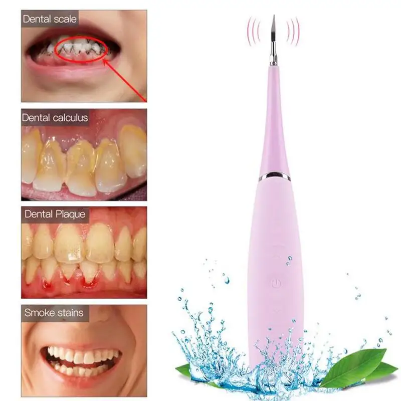 Portable Electric Sonic Dental Tooth Calculus Remove Stains Tartar Tool Dentist Whiten Teeth Health Oral Hygiene 4