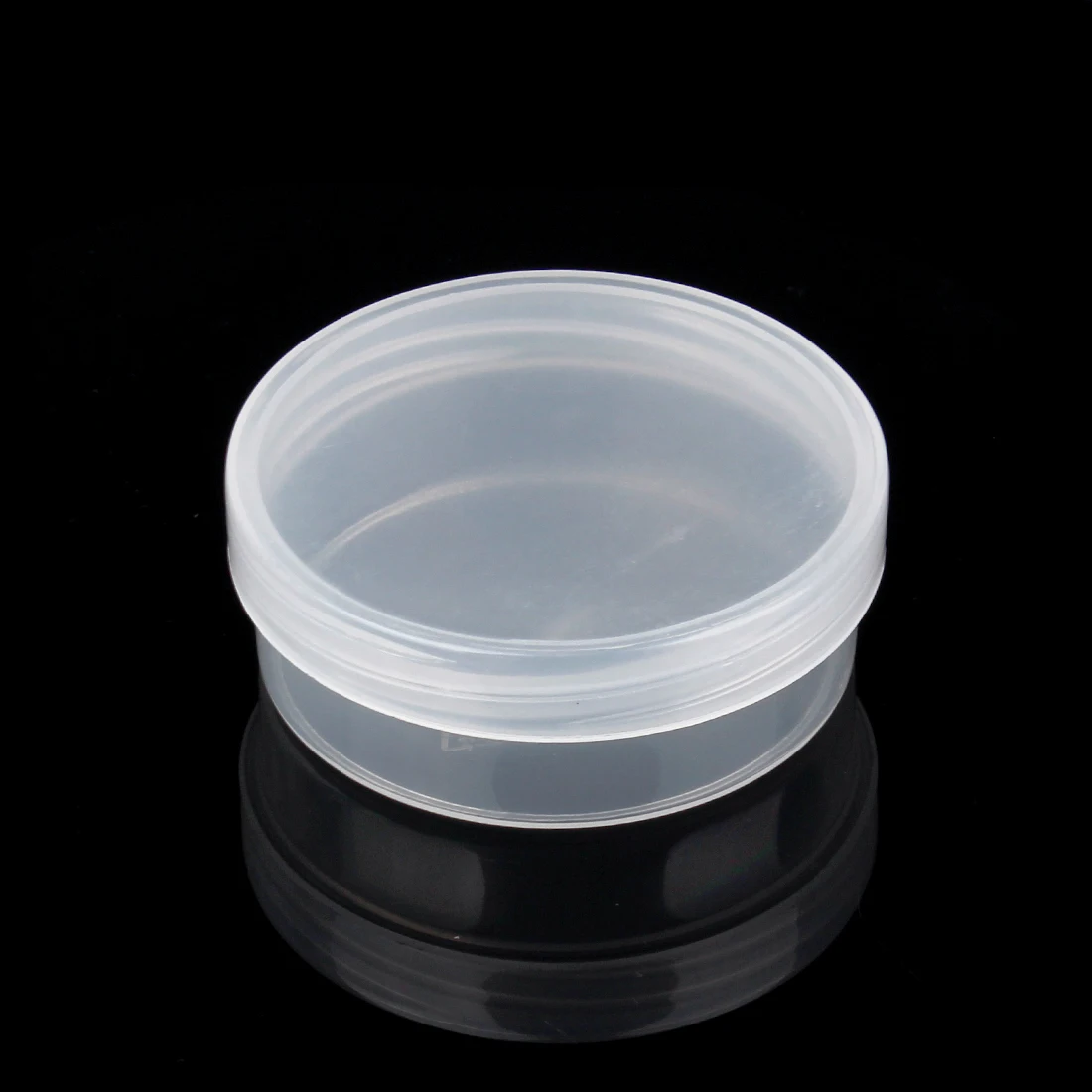 

1 шт. круглая прозрачная коробка для хранения ювелирных изделий Органайзер для бисера очаровательная Коробка Для Хранения Чехол для ювелирных изделий серьги Дисплей Коробка для хранения