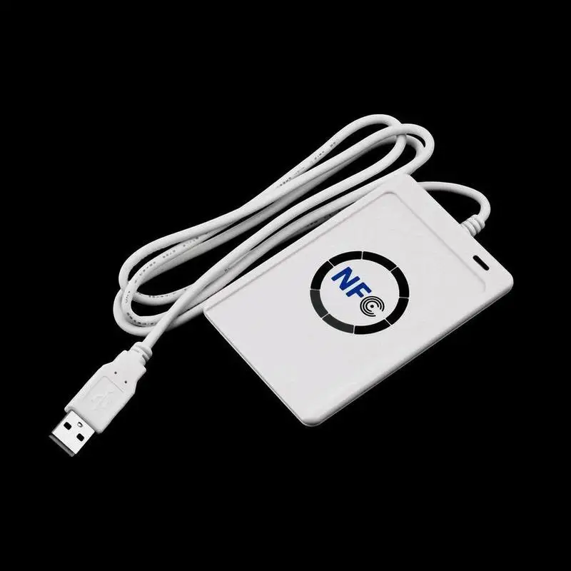 NFC RFID считыватель смарт-карт Писатель Копир Дубликатор 13,56 МГц ACR122U M1 записываемый ISO/IEC18092+ 5 шт. карты USB S50 программное обеспечение C L7O5