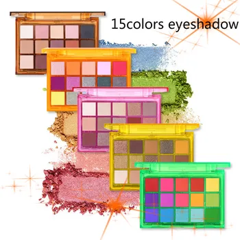 

15 Color Sweetheart Party Eyeshadow Palette Pearly Matte Color Eyeshadow Summer Vibrant European And American Eye Shadow