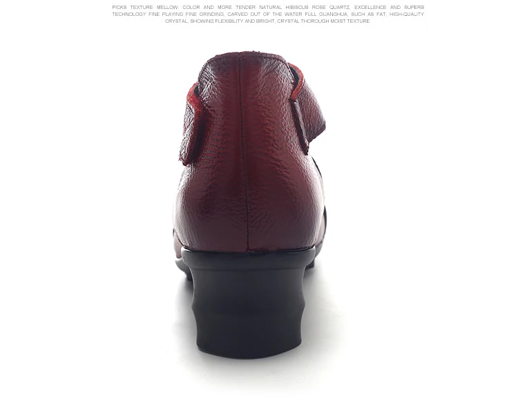 Tacones mujer/туфли-лодочки на платформе с вышивкой; Женская обувь в стиле ретро; женская обувь из натуральной кожи на резиновой подошве с цветочным принтом; ayakkabi TSDFC