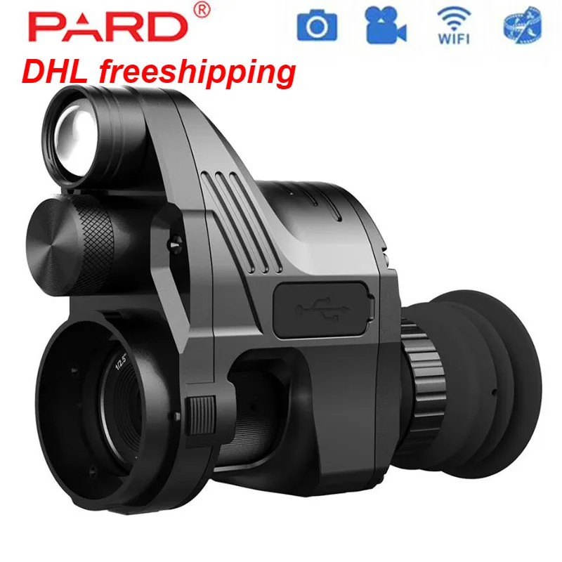 PARD NV007 5 Вт ИК инфракрасный цифровой телескоп ночного видения Wifi APP 1080P HD NV прицел