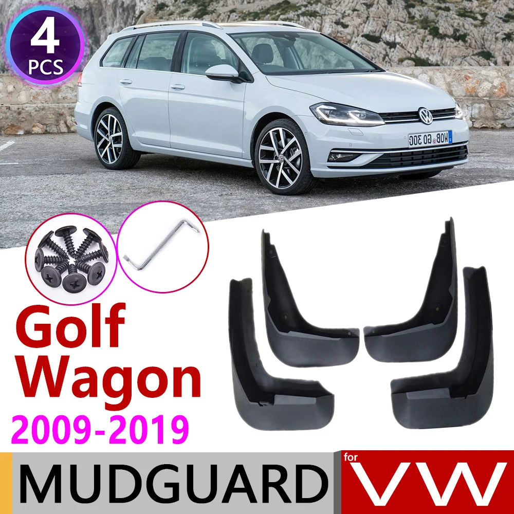 

Mudflap for VW Golf 6 7 MK6 MK7 Estate Variant wagon 2009~2019 Fender Mud Guard Splash Flaps Mudguard Accessories 2010 2015 2018