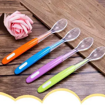 

Baby Spoons Soft Silicone Feeding Spoon Tableware For Children Safety Feeding Infant Spoon Flatware Tools Baby Spoons Toddler