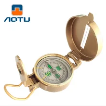 AOTU инструменты для кемпинга на открытом воздухе компас металлический портативный объектив для альпинизма Компас AT7590