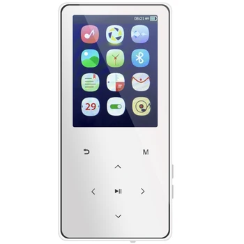 

2.4'' 8GB Bluetooth HiFi Touch Mirror Screen Music MP3 MP4 Player E-book Recorder With Bluetooth Sport Mp3 Mp4 Music Player Hot