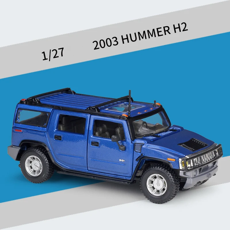 Модель автомобиля Maisto 1:27 Hummer 2003 H2 SUV из сплава модель Литая игрушка для детей