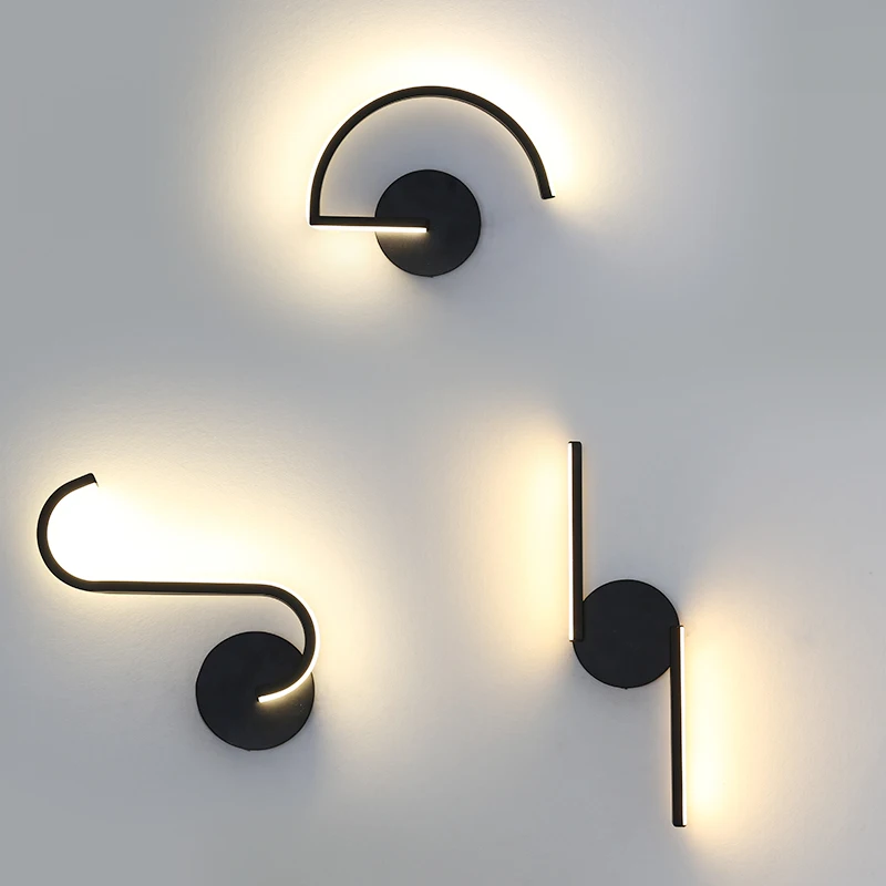 

Japan nicho de parede industrial decor rope bedroom dining room corridor cabecero de cama wall lights for home