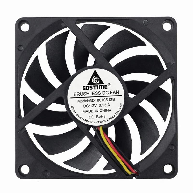 80mm 3pin fan 4