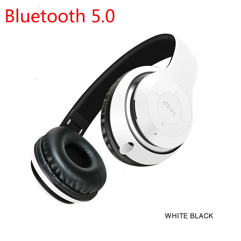 Складная Беспроводная гарнитура HIFI стерео Bluetooth беспроводная гарнитура для наушников спортивные отношения наушники с микрофоном для телефона музыка