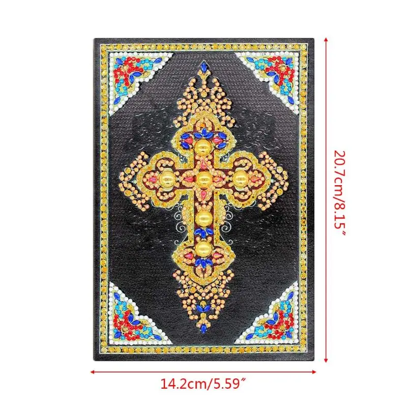 50 Pages Diamond Painting Notebook Cross DIY Special Shaped Embroidery Cross Stitch A5 Diary Book Craft 50 Pages Diamond Painting Notebook Cross DIY Special Shaped Embroidery Cross Stitch A5 Diary Book Craft