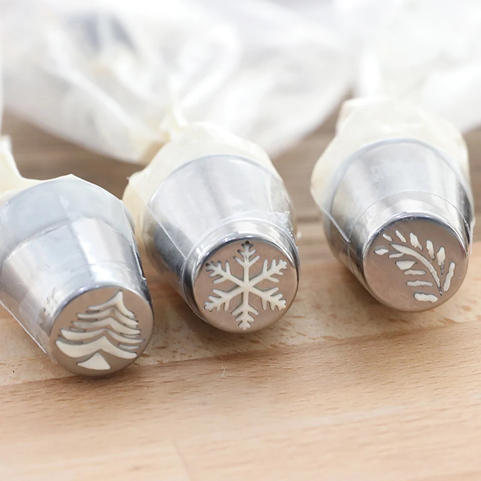 Russian Icing Piping Tips Christmas (11)