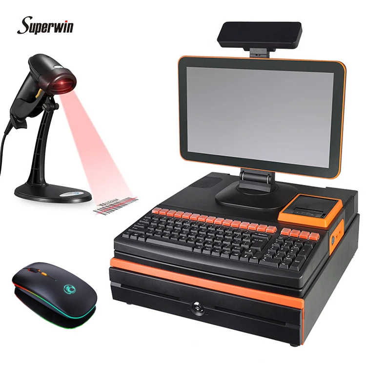 Cy All In One Pos Machine Pos System For Supermarket Cashier Machine Instrument Parts Accessories Aliexpress