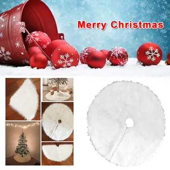 

Lovely Christmas Tree Skirt Apron Decorations Supplies Home Decor Ornament Round