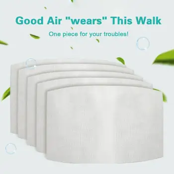 

1~50Pcs Activated Carbon Filteres For Anti Dust Mouth Mask replaceable filters Mask on the mouth 5 Layer Mouth-muffle