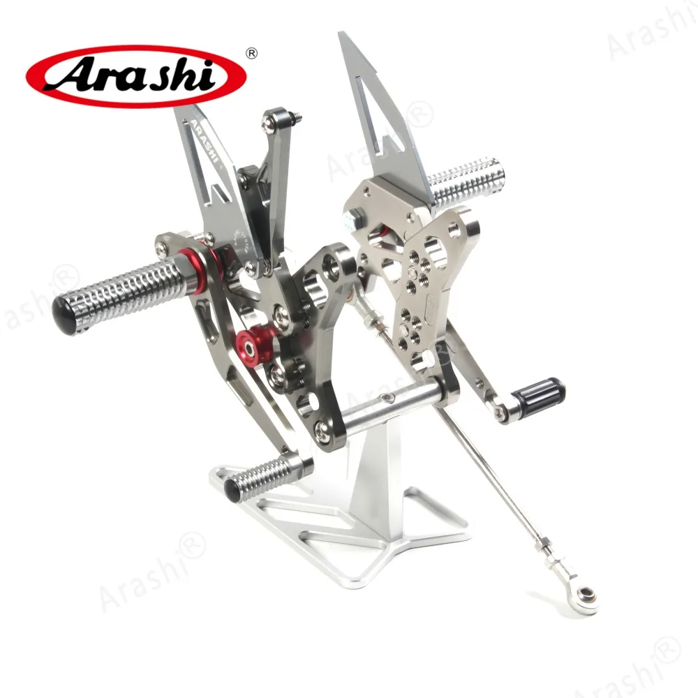 Arashi CNC Rider Rearset для SUZUKI SV650 SV650S регулируемые Подножки подставка для ног 17 18 алюминий