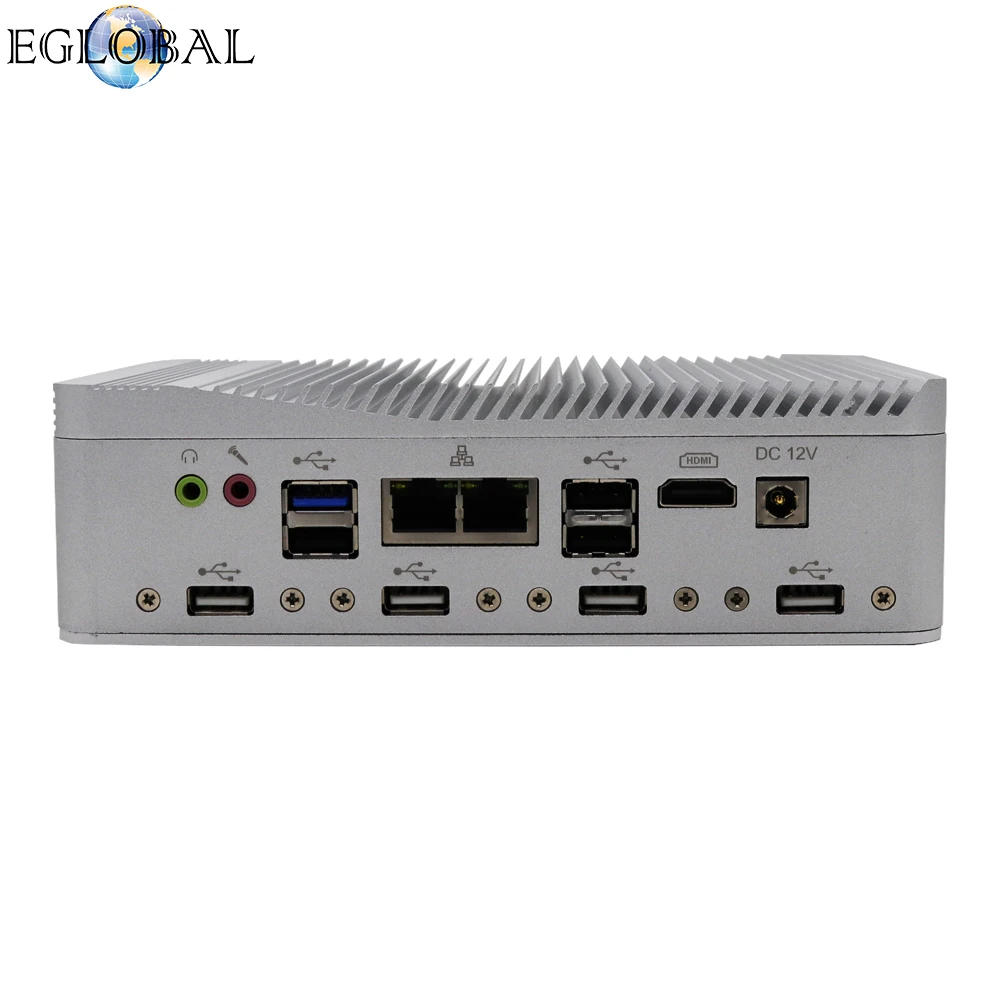 EGLOBAL G3 Intel Celeron j1900 Встроенный промышленный ПК rs485/rs232 встроенный nuc с двойной LAN промышленный com-порт