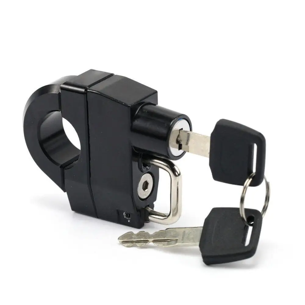 

Motorcycle 25mm Handlebars Helmet Lock For HARLEY-DAVIDSON XL 883 1200 Car Accessories
